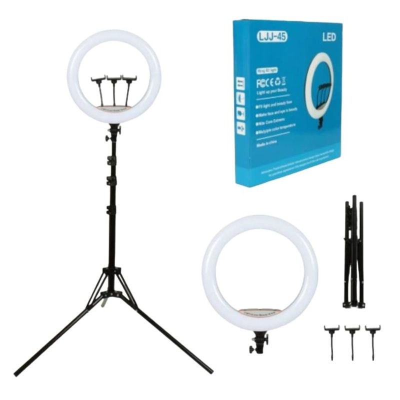 GENERICO - Aro De Luz 35 Cm Con Tripode 2 Mt Altura
