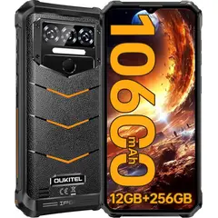 OUKITEL - Celular WP38 12GB+256GB-Naranja.
