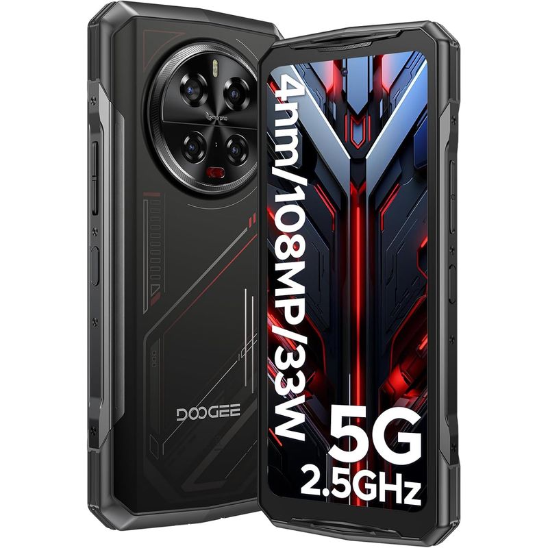 DOOGEE - Celular doogee V40 32GB+512GB-Rojo