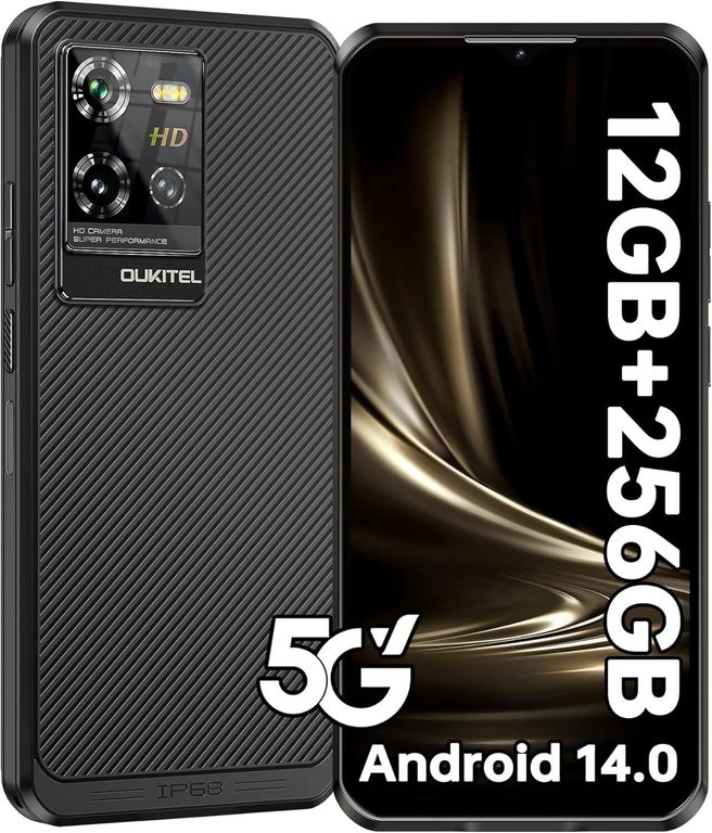 Celular WP50 12GB+256GB-Negro