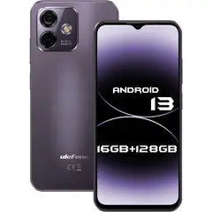 ULEFONE - Celular Note 16 Pro 16GB + 128GB 6.52" HD-Morado