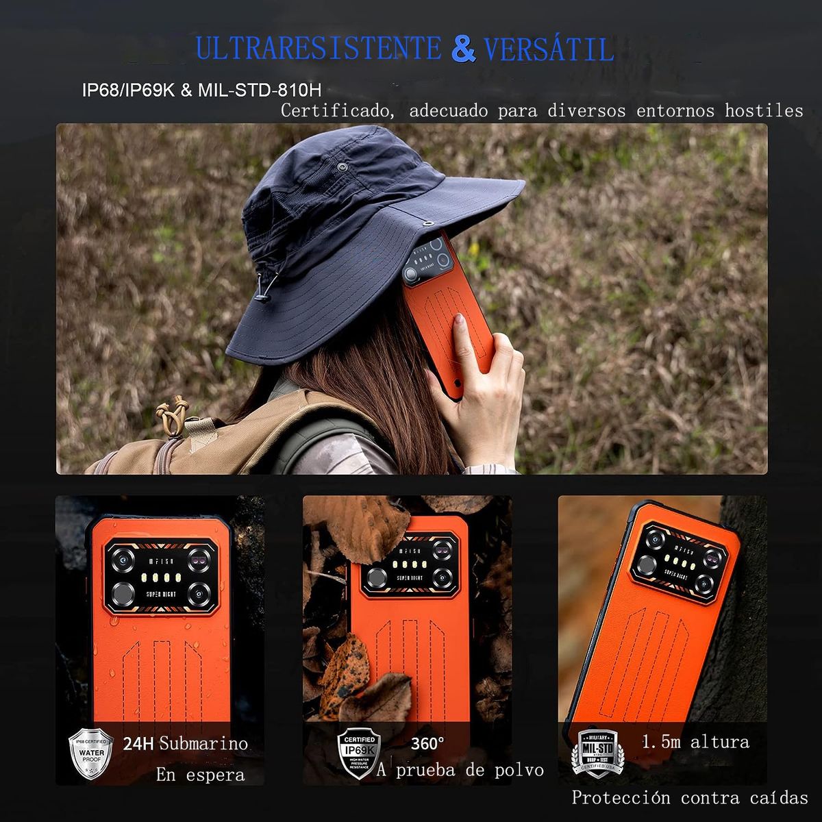 OUKITEL - IIIF150 Air1 Ultra Celular 16GB+128GB Doble SIM Smartphone