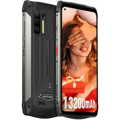ULEFONE - Celular Power Armor 13 8GB + 128GB - Negro.