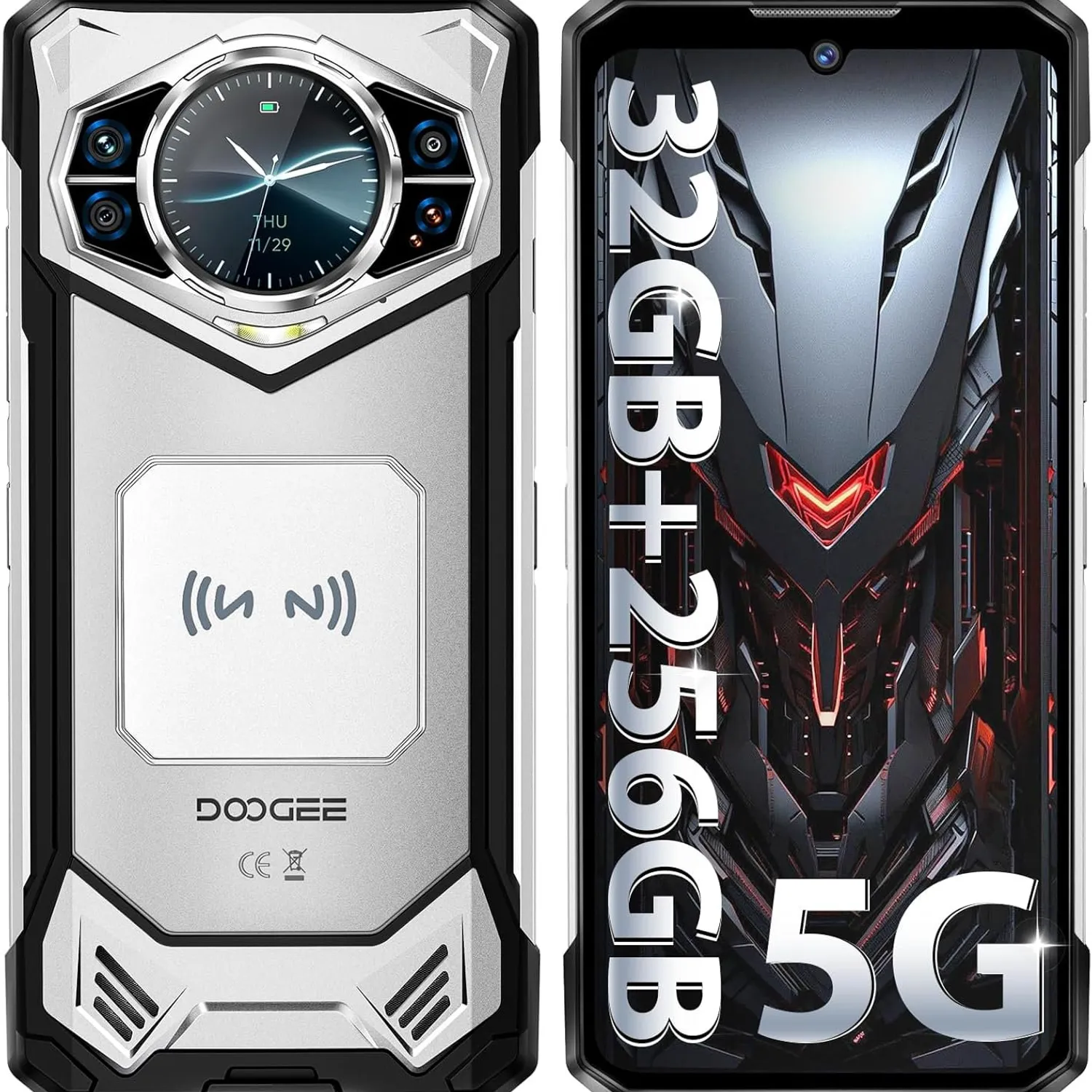 DOOGEE Celular doogee S200 32GB+256GB-plata | falabella.com