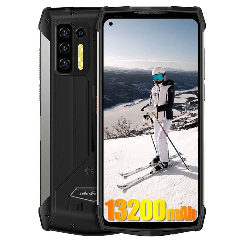 ULEFONE - Ulefone Power Armor 13 Smartphone 13200 mAh 6,81 "FHD Helio G95 Octa-core Android 11, 8 GB + 256 GB