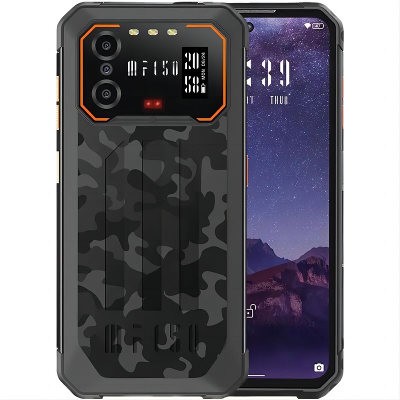 OUKITEL - IIIF150 B2 Celular 6GB+256GB 10000mAh NFC Smartphone-Negro
