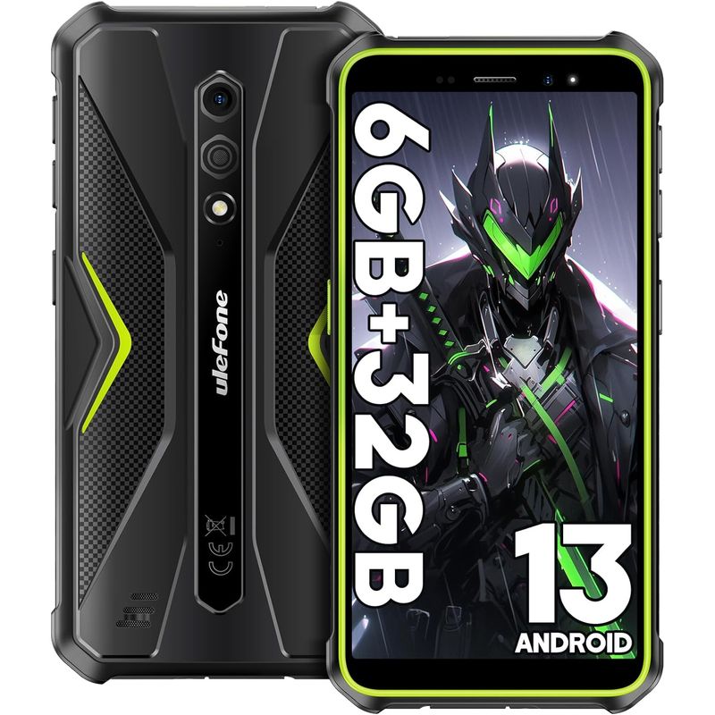 ULEFONE - Celular Ulefone ARMOR X12 6GB+32GB- Verde