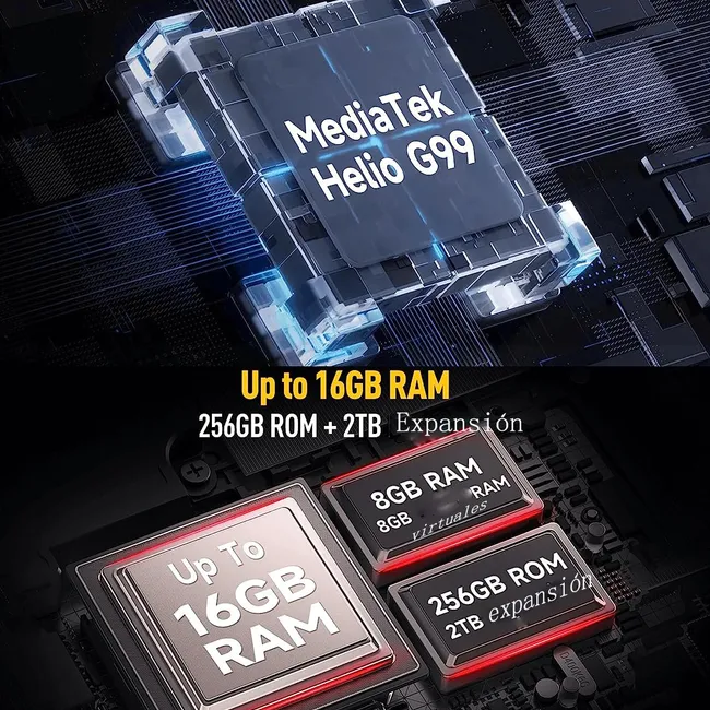 ULEFONE - Celular Ulefone Armor 21 16GB+256GB - Negro