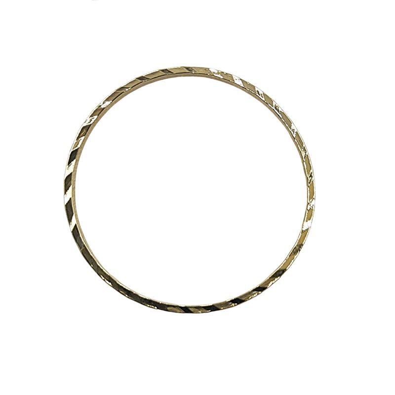 GENERICO - Argollas Cerradas Para Bisutería De Baño De Oro 5gr - Dorado