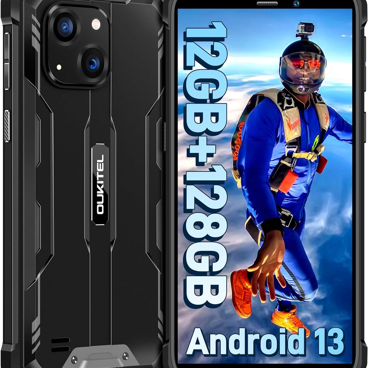 OUKITEL - Celular oukitel WP32 12GB+128GB-Negro