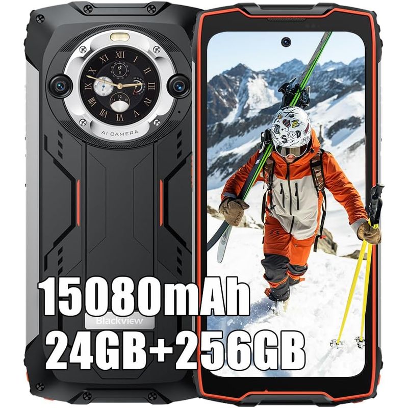 BLACKVIEW - Celular blackview BV9300 PRO 24GB+256GB-Naranja