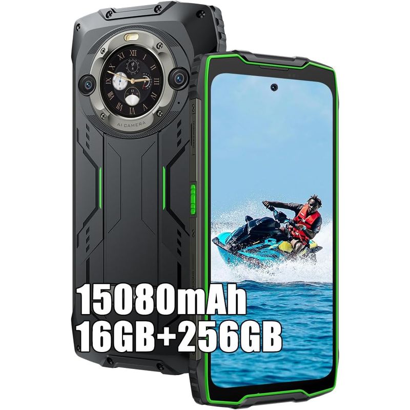 BLACKVIEW - Celular blackview BV9300 PRO 16GB+256GB-Verde