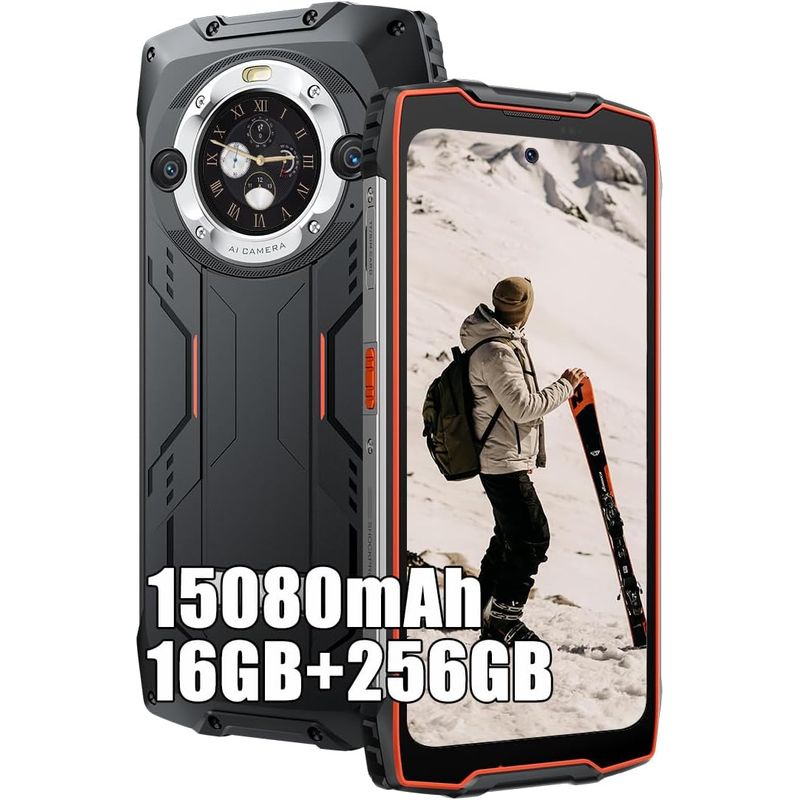 BLACKVIEW - Celular blackview BV9300 PRO 16GB+256GB-Naranja