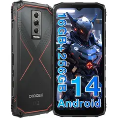 DOOGEE - Celular Blade10 Pro 16GB+256GB-Rojo
