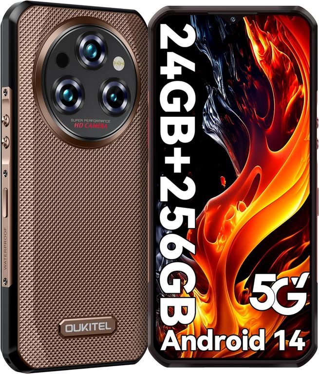 Celular WP35 24GB+256GB-marrón