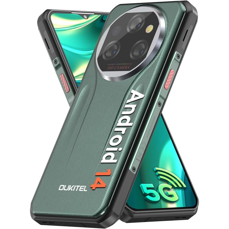 OUKITEL - Celular oukitel WP39 24GB+256GB-Verde.