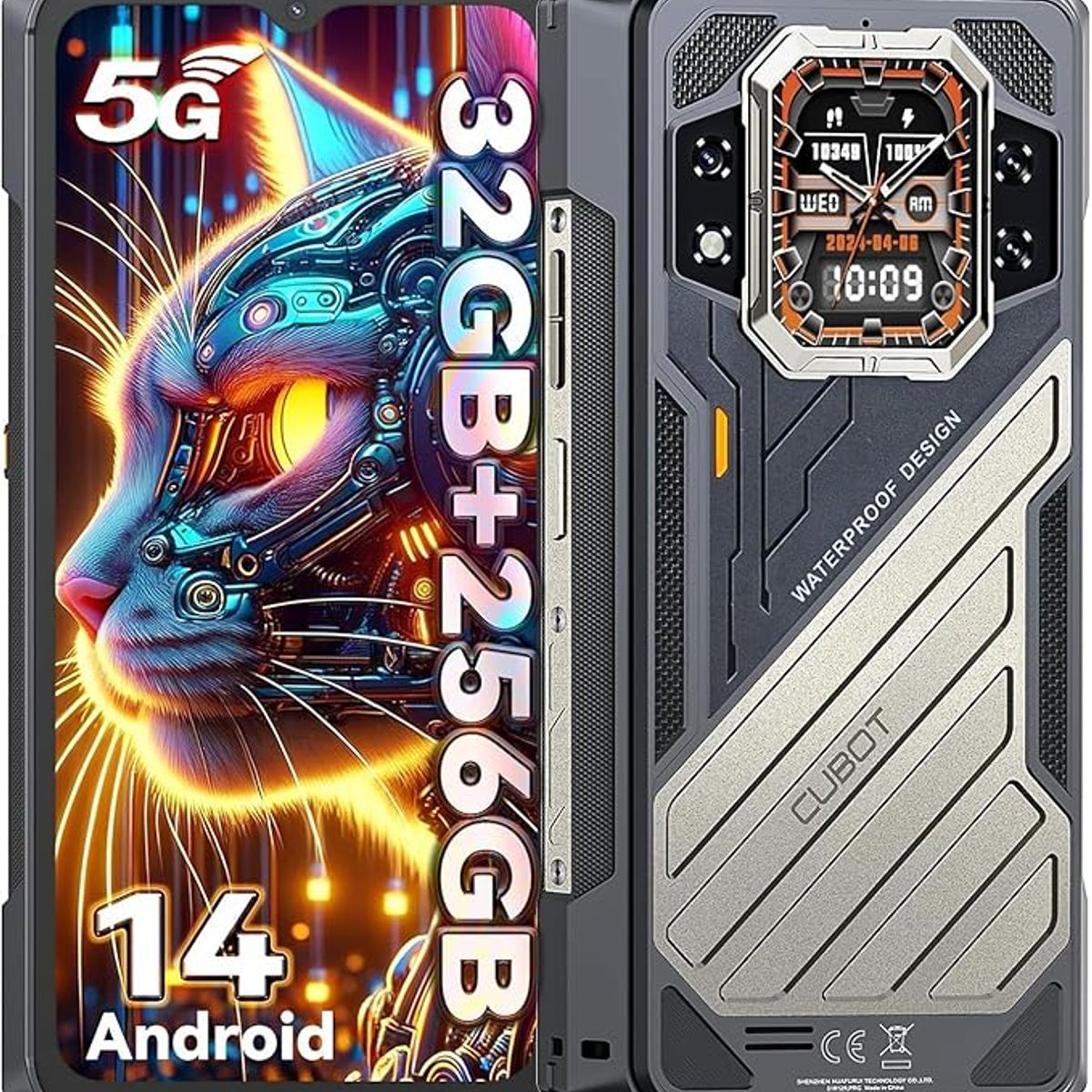 CUBOT - Celular cubot kingkong X 32GB+256GB-Negro