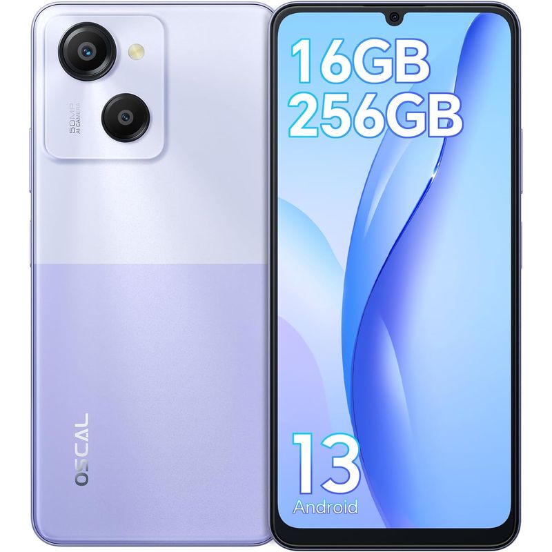 OSCAL - Celular Oscal modern 8 16GB+256GB-Púrpura