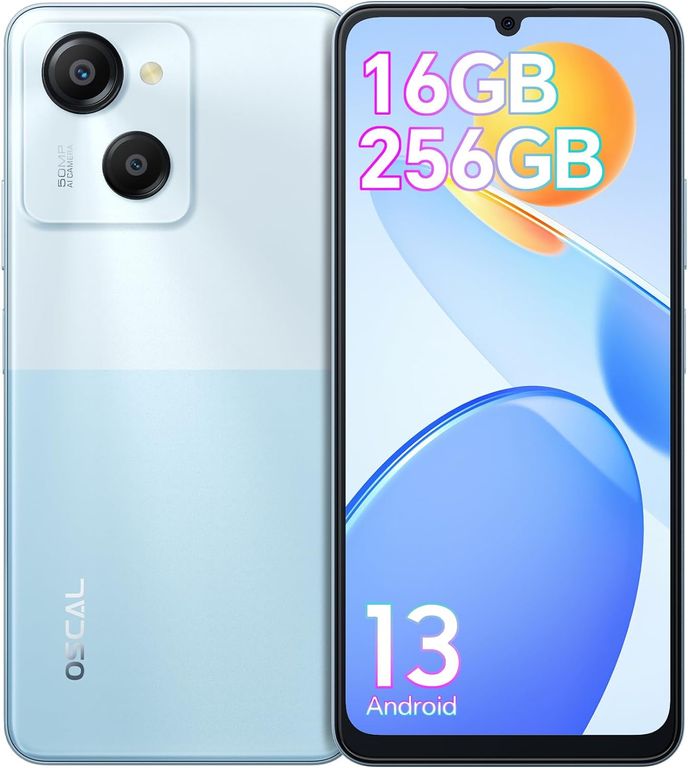 Celular modern 8 16GB+256GB-azul