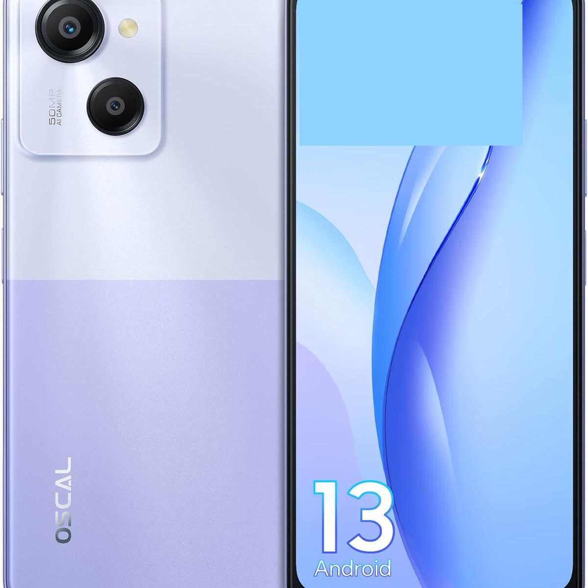 OSCAL - Celular Oscal modern 8 16GB+128GB-Púrpura