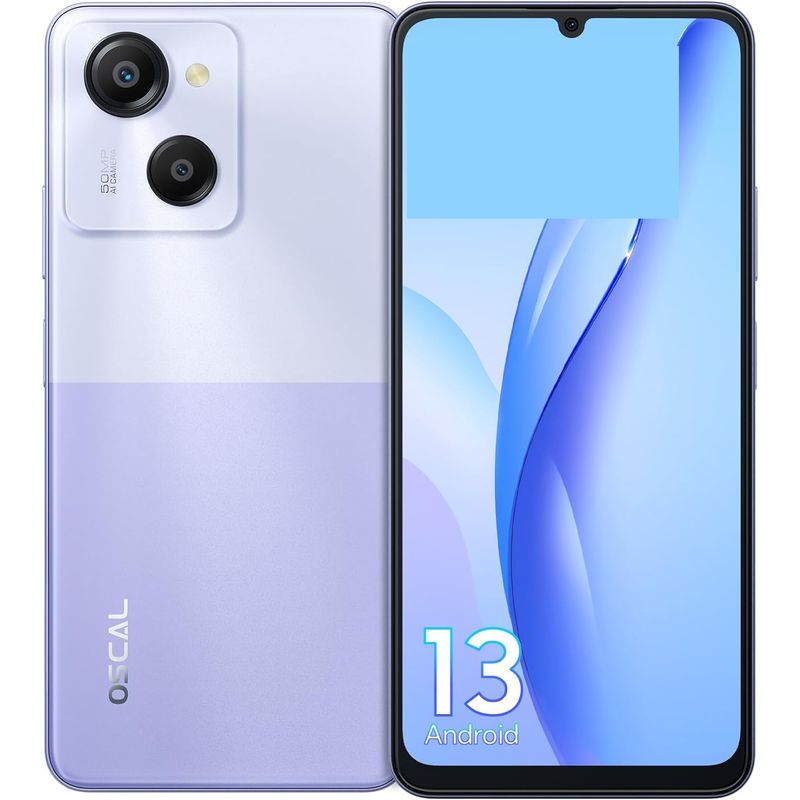 OSCAL - Celular Oscal modern 8 16GB+128GB-Púrpura