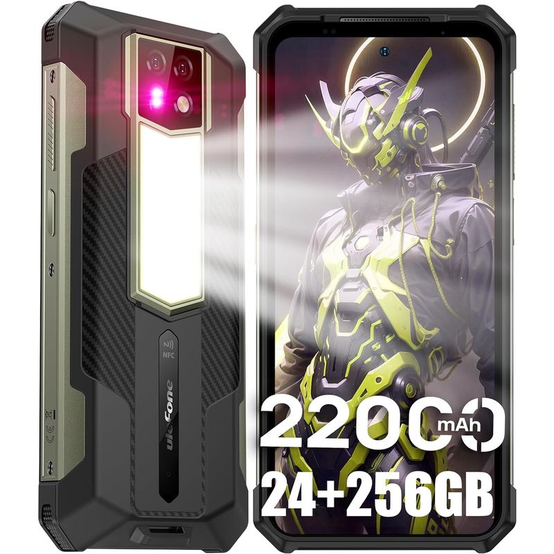ULEFONE - Celular ulefone Power Armor 24 24GB+256GB-Negro