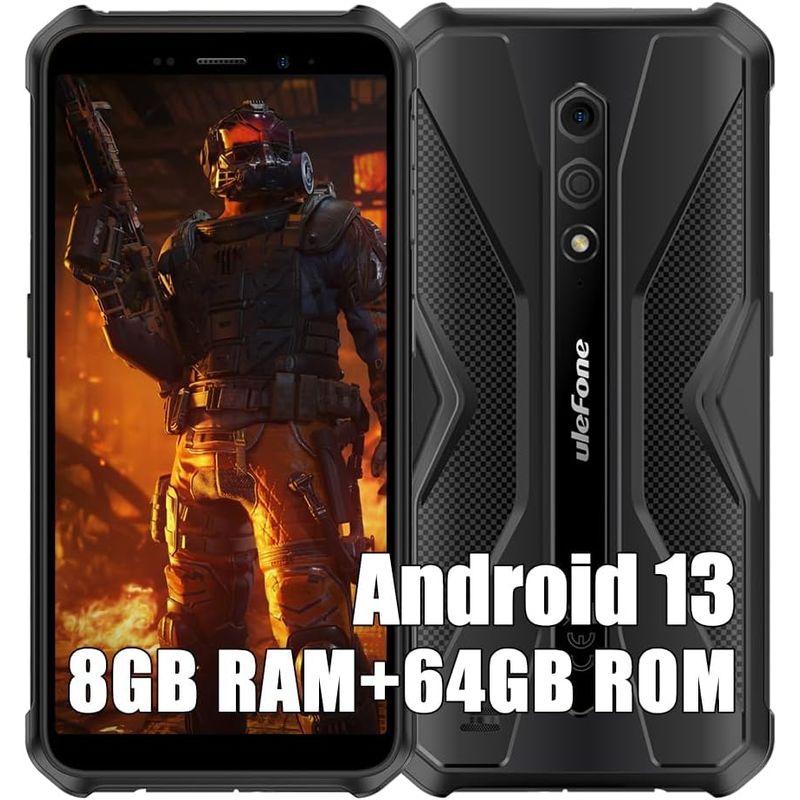 ULEFONE - Ulefone Armor X12 Pro  8GB+64GB 4860mAh-Negro.
