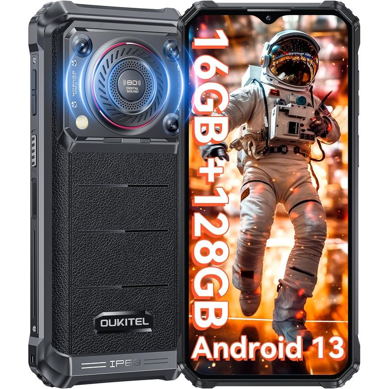 OUKITEL - Celular oukitel WP36 16GB+128GB-Negro