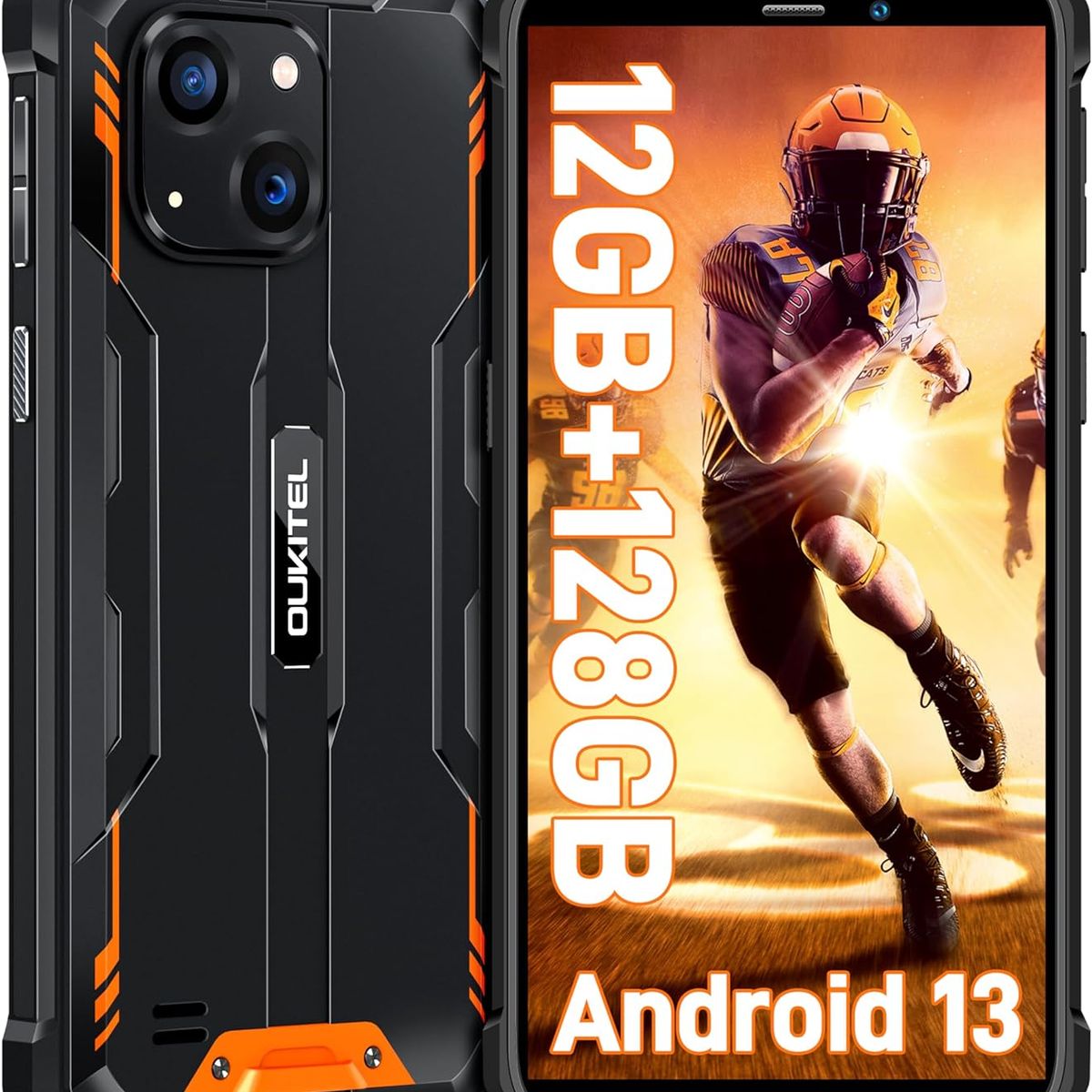 OUKITEL - Celular oukitel WP32 12GB+128GB-Naranja
