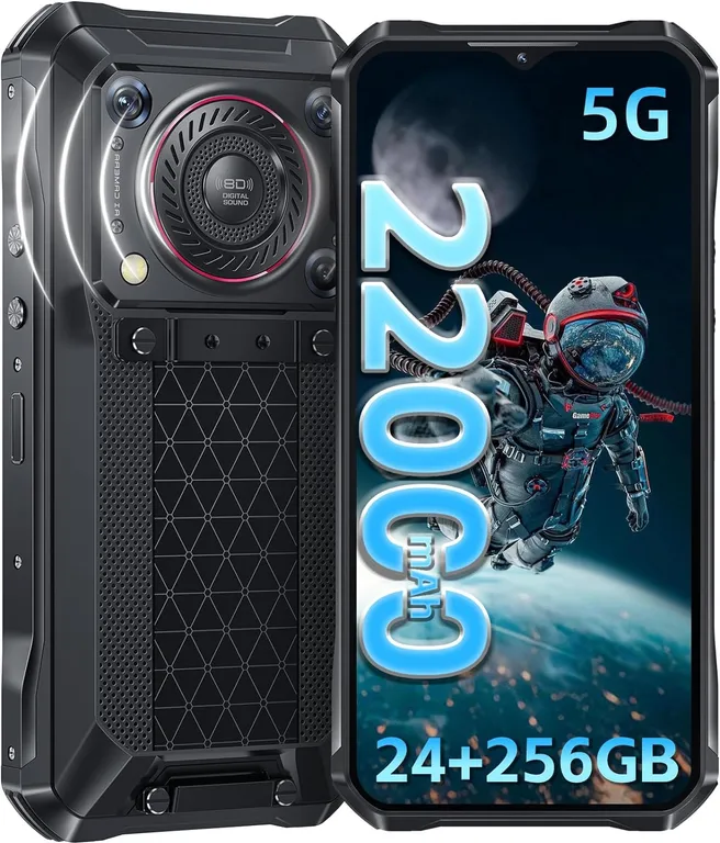 Celular WP33 PRO 24GB + 256GB-Negro