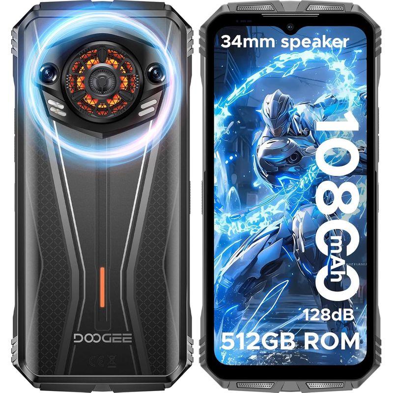 DOOGEE - Celular doogee S punk Pro 20GB+512GB-plata