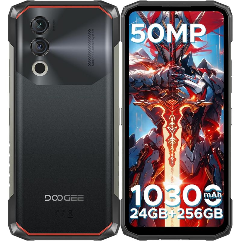 DOOGEE - Celular doogee Blade 10 power 24GB+256GB-Negro