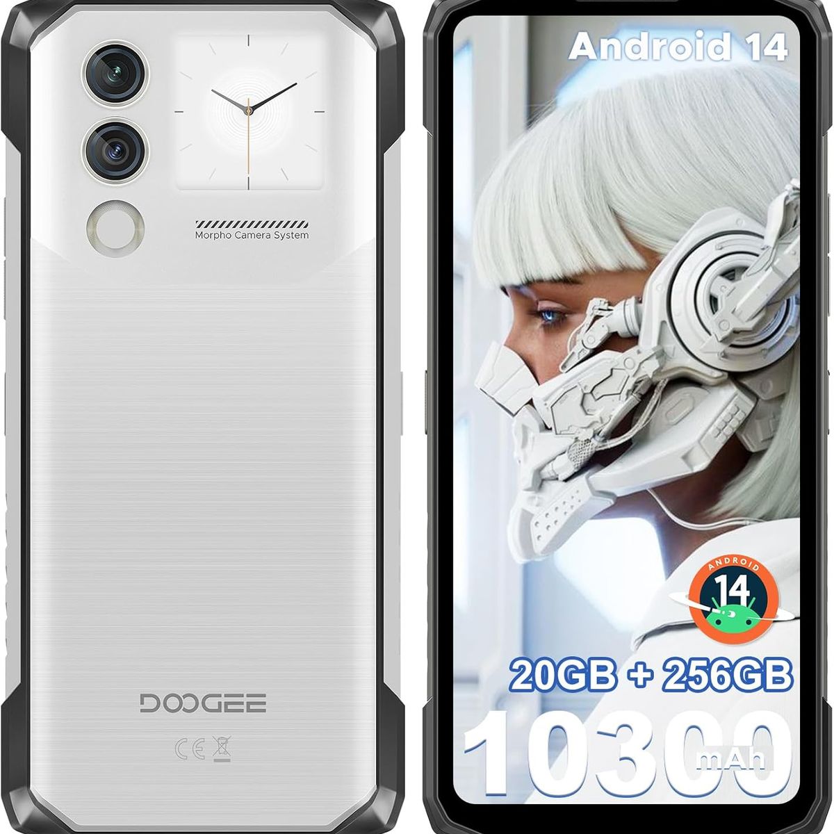 DOOGEE - Celular doogee Blade 10 MAX 20GB+256GB-plata