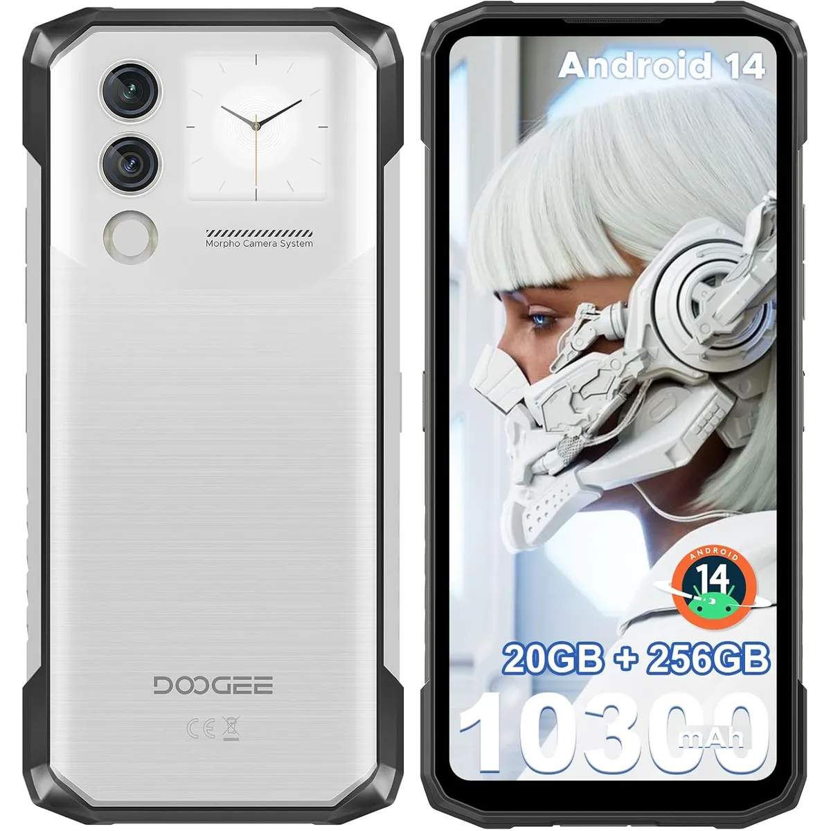 DOOGEE - Celular doogee Blade 10 MAX 20GB+256GB-plata