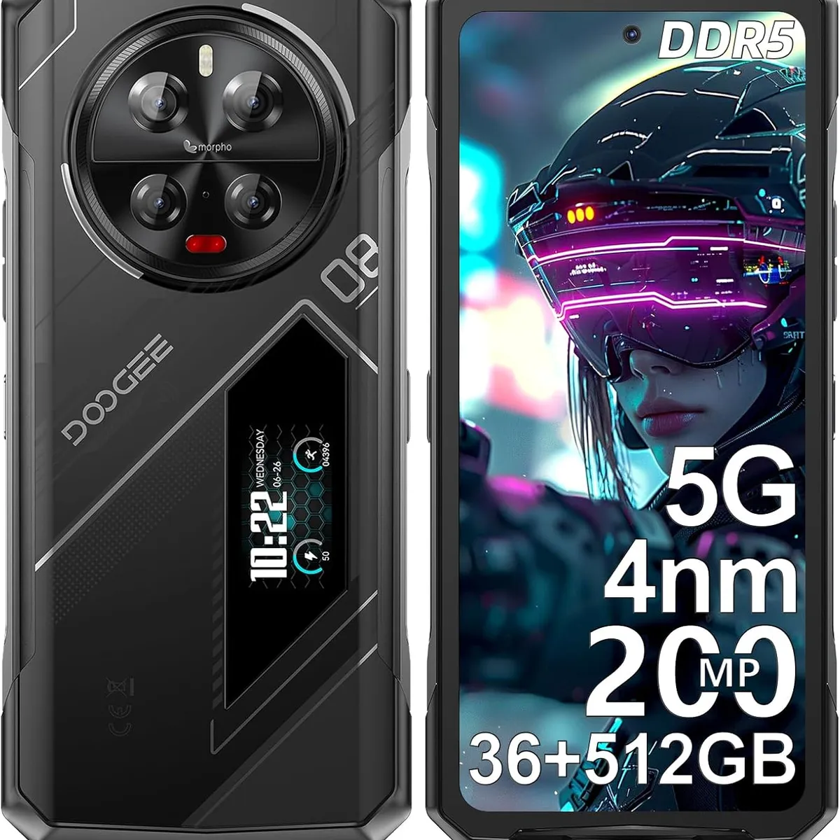 DOOGEE - Celular doogee V40 PRO 36GB+512GB-plata