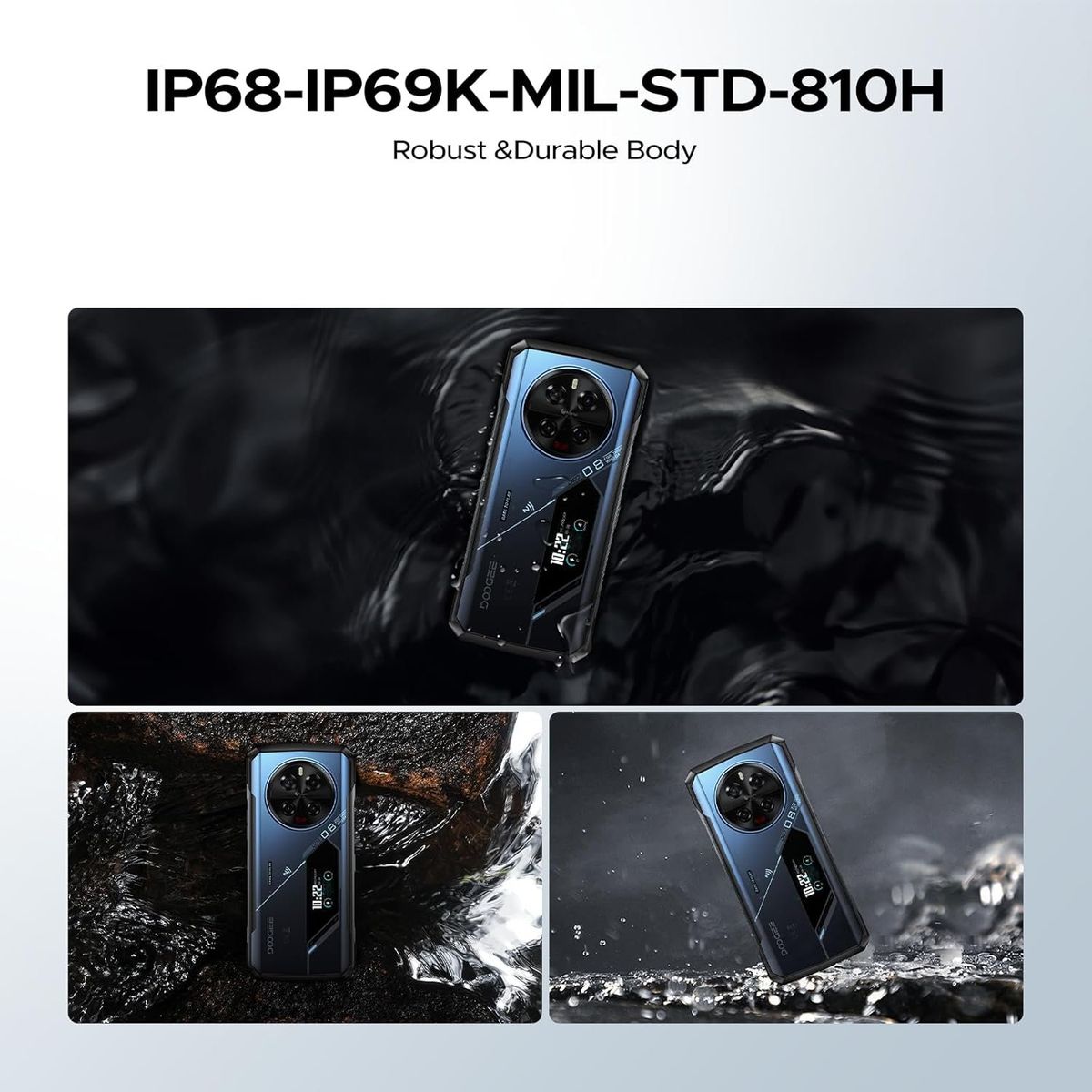 DOOGEE - Celular doogee V40 PRO 36GB+512GB-azul