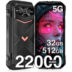 DOOGEE - Celular VMAX PRO 32GB+512GB-Negro