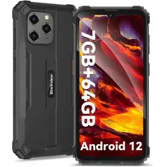 BLACKVIEW - Celular BV5300Pro 7GB+64GB/1TB-Negro