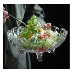 MICRO - Frutera Ensaladera De Vidrio Bowl Fruta