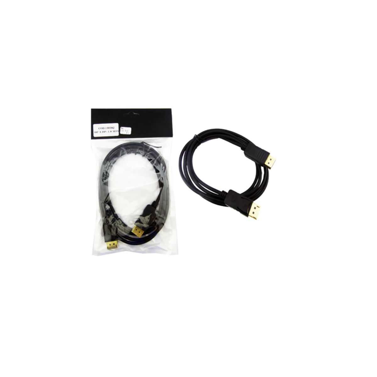 GENERICO - Cable Displayport 18mm Adaptador Dp A Dp 23cm Byl-2011