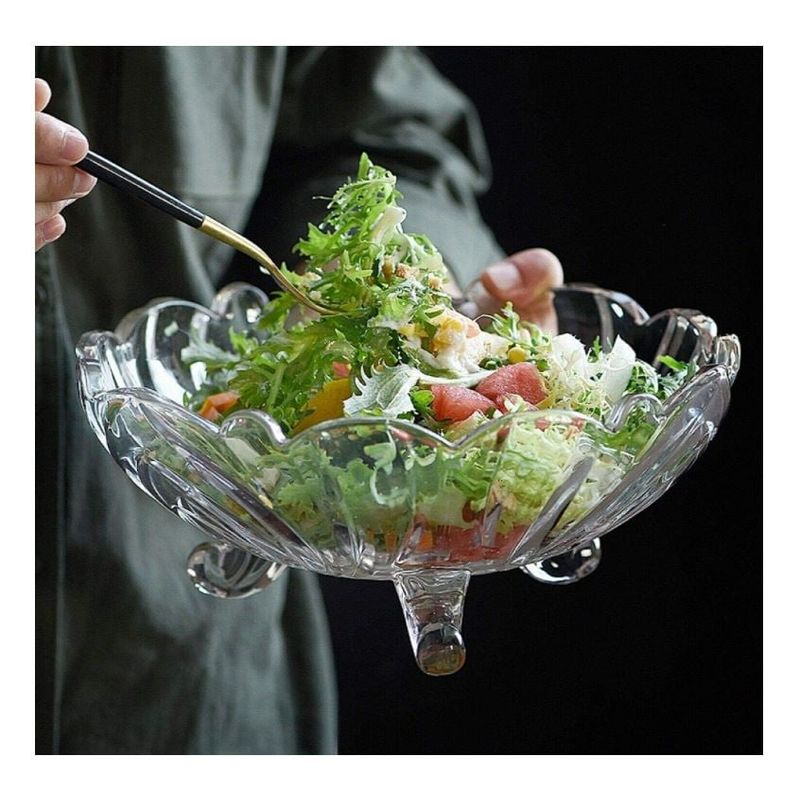 MICRO - Frutera Ensaladera De Vidrio Bowl Fruta