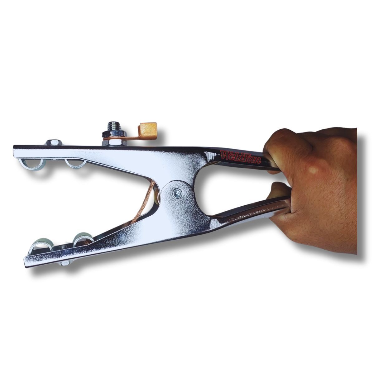 GENERICO - Pinza Toma A Tierra  500 Amp Para Soldadora / Profesional