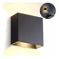 MICRO - Lámpara Pared Arbotante Cubo Moderna Led 6w Flotante Luz Spot