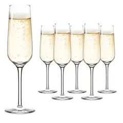 HAUSMANN - Set 6 Copas Cristal 214 ml Espumante Stellenbosch