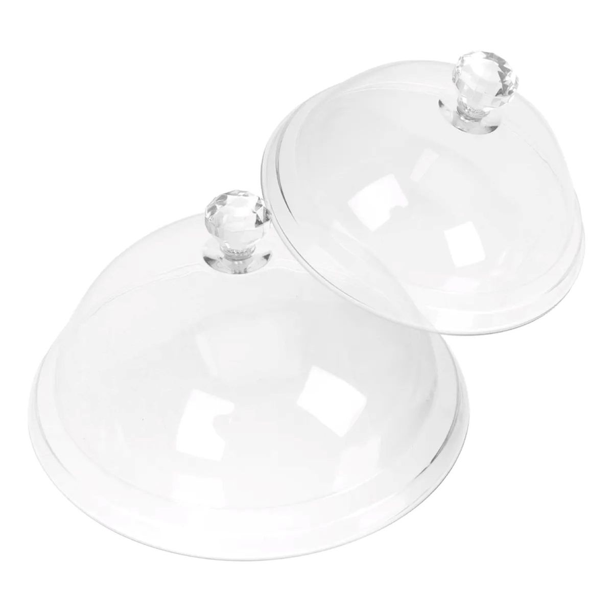 GENERICO - Pack 2 Cúpula & Tapa - Transparente