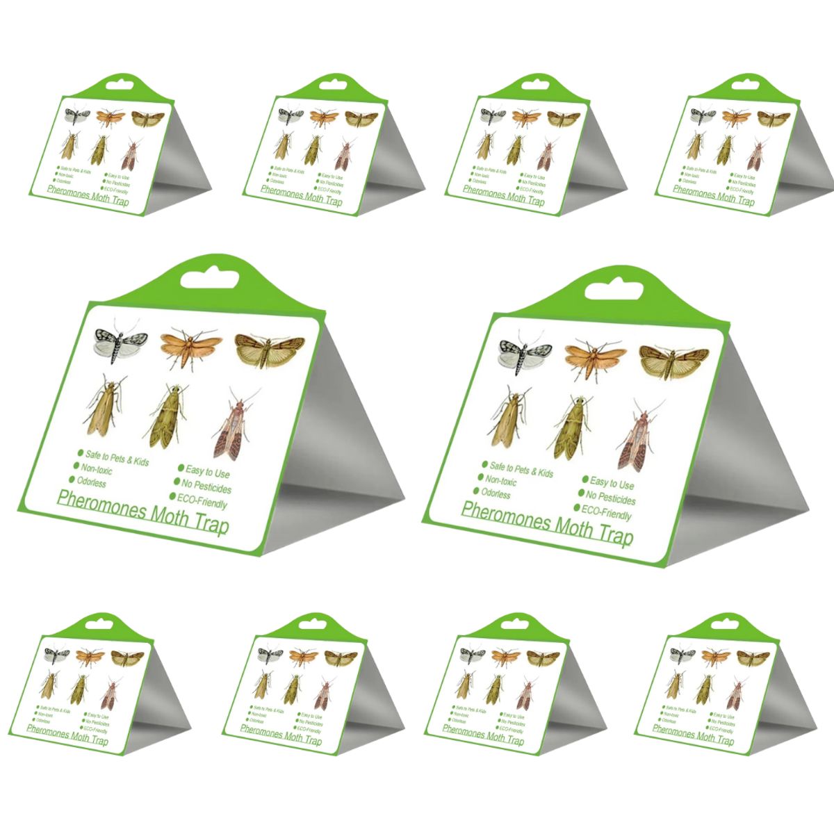 GENERICO - Pack 10 Trampas Para Polillas De Despensa