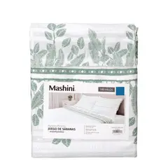 MASHINI - Sábana Estampada Selva 180 hilos 2 plazas