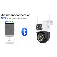 IRM - Cámara Seguridad Vigilancia Inalámbrico Largo Alcance 5G
