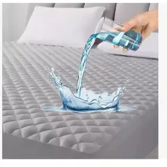 ATLAS - Cubrecolchón Impermeable Protector Premium Quilt 2 Plazas