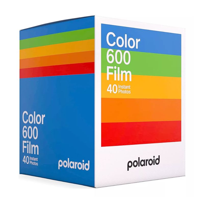 POLAROID - Polaroid Papel Fotográfico Color 600 Film 40 exposiciones